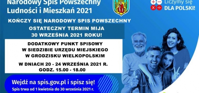 Uruchomienie dodatkowego punktu spisowego