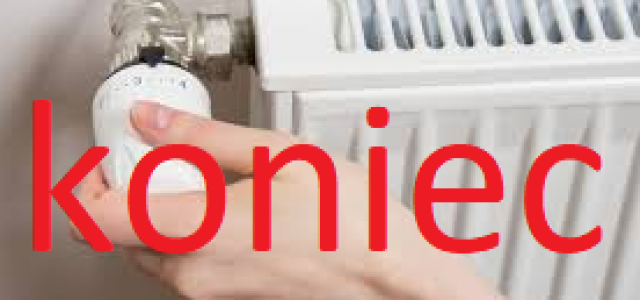ZAKOŃCZENIE SEZONU GRZEWCZEGO